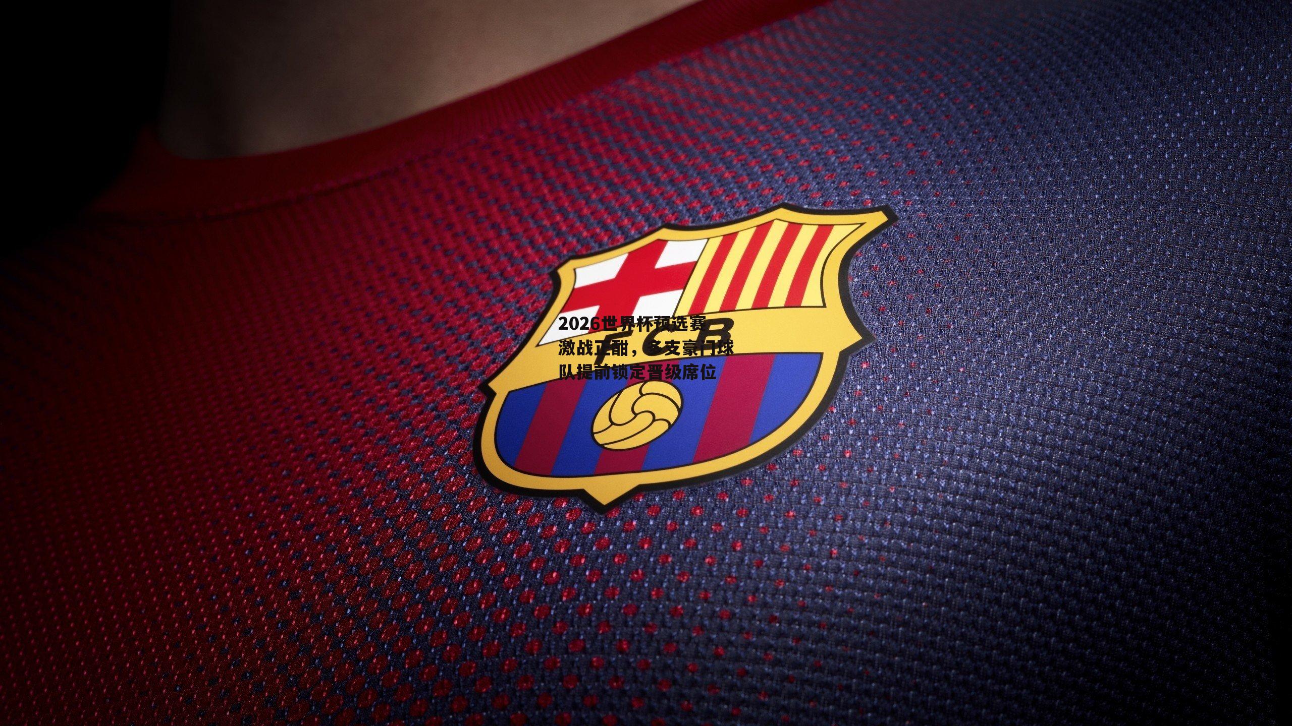 2026世界杯预选赛激战正酣，多支豪门球队提前锁定晋级席位